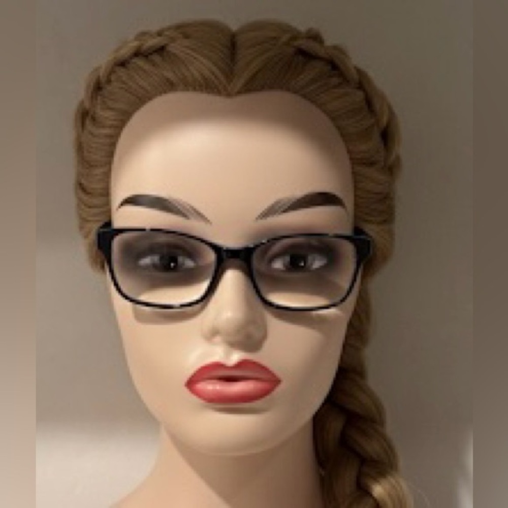 Karen Kane Thornmint Eyeglasses Frames Navy Teal Two-Tone